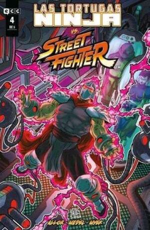 LAS TORTUGAS NINJA VS. STREET FIGHTER NÚM. 4 DE 5