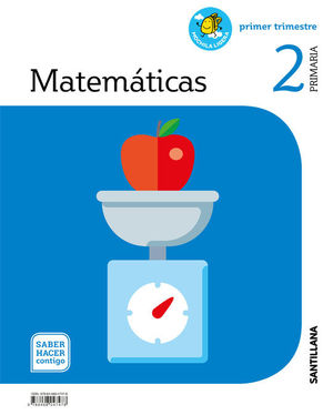 MATEMATICAS MOCHILA LIGERA 2 PRIMARIA SABER HACER CONTIGO