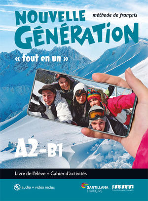 NOUVELLE GENERATION A2/B1 LIVRE/EX+CD+DV